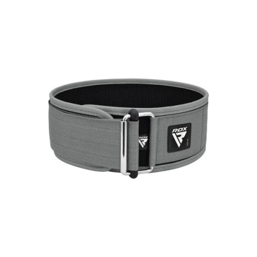 Атлетичний пояс RDX RX1 Weight Lifting Belt Grey M (WBS-RX1G-M)