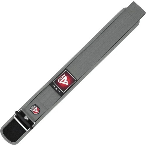 Атлетичний пояс RDX RX1 Weight Lifting Belt Grey M (WBS-RX1G-M)