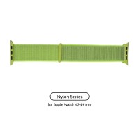 Ремінець до смарт-годинника Armorstandart Nylon Band для Apple Watch 49/46/45/44/42 (Series 1-3) Light Green (ARM57858)