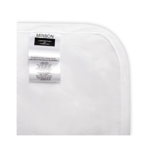 Наматрацник MirSon Terry Waterproof Aloe Vera 219 водонепроникний гумка по периметру 80x200 см (2200000327253)