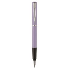 Ручка пір'яна Waterman ALLURE Pastel Purple CT  FP F + Картриджі Mini блістер (13 319b2)