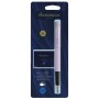 Ручка пір'яна Waterman ALLURE Pastel Purple CT  FP F + Картриджі Mini блістер (13 319b2)