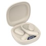 Навушники Choetech Open-ear з LED дисплеєм Beige (BH-T25-SK)