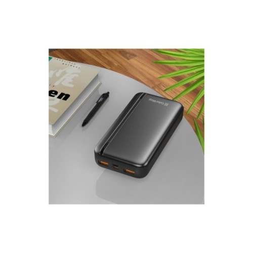Батарея універсальна ColorWay 20 000 mAh Portable Charger (USB/QC3.0 + USB-C/PD/22.5W) Black (CW-PB200LPB4BK-PD)