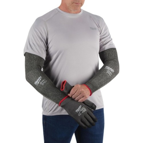 Нарукавники захисні Milwaukee з рівнем опору порізам E, 40 см (4932479936)