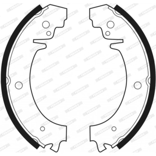 Гальмівні колодки FERODO FSB59