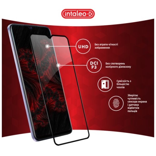 Скло захисне Intaleo Full Glue Vivo Y21S Black (1283126527012)
