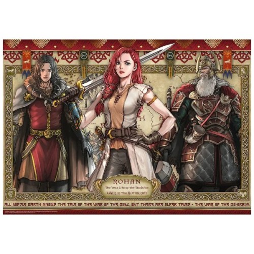 Пазл Trefl Володар перснів: Війна Рохіррим 1000 елементів (5900511109375)