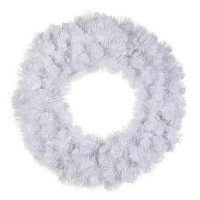 Різдвяний вінок Triumph Tree Icelandic iridescent 60 см Білий (8712799297562)