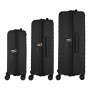 Набір валіз 2E Aero (L+M+S), чорні (2E-SPP-AERO-SET3-BK)