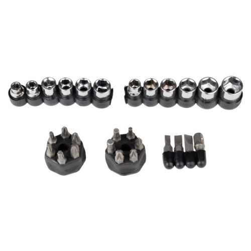 Набір викруток Sigma з реверсом + торцеві насадки 1/4” 27шт CrV (4002121)