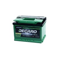 Акумулятор автомобільний DECARO 60Ah-12v PROFI L,EN600 (6СТ-60 А3 (1) PRO)