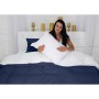 Постільна білизна MirSon Велюр Winter Frost 28-0001 + 28-0006 Bellflower Velvet 220х240 (2200004004624)