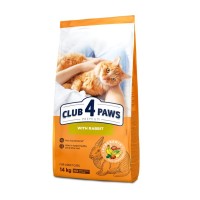 Сухий корм для кішок Club 4 Paws Преміум. З кроликом 14 кг (4820083909153)