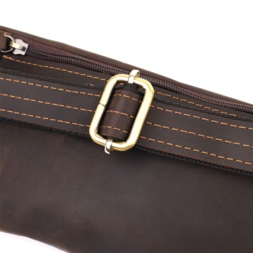 Сумка Shvigel Шкіряна Коричнева (23121)