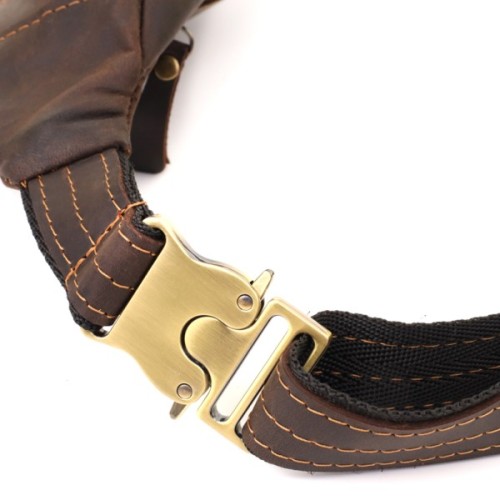 Сумка Shvigel Шкіряна Коричнева (23121)