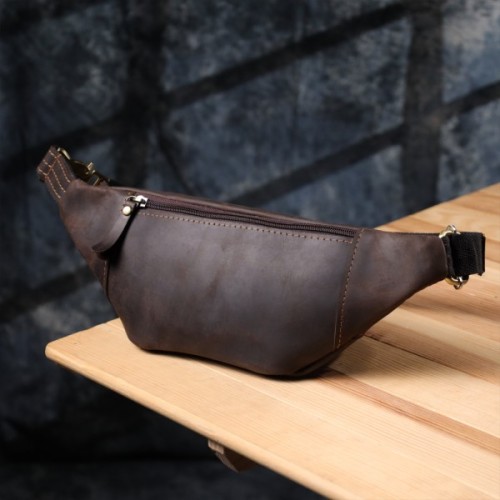 Сумка Shvigel Шкіряна Коричнева (23121)