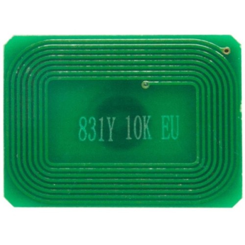 Чип для картриджа OKI C811/831/841, 10K Yellow BASF (BASF-CH-44844505)