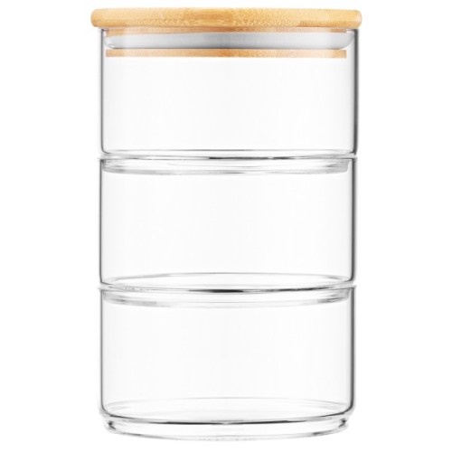 Ємність для сипучих продуктів Ardesto Midori 3 х 400 мл (AR1203CB)