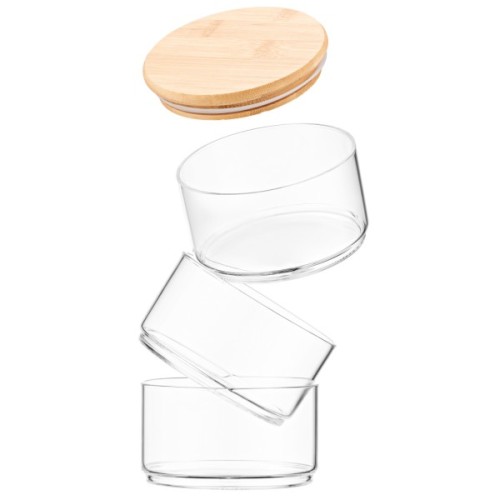 Ємність для сипучих продуктів Ardesto Midori 3 х 400 мл (AR1203CB)