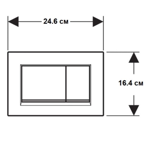 Панель змиву Geberit Sigma30 білий (115.883.11.1)