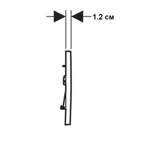 Панель змиву Geberit Sigma30 білий (115.883.11.1)