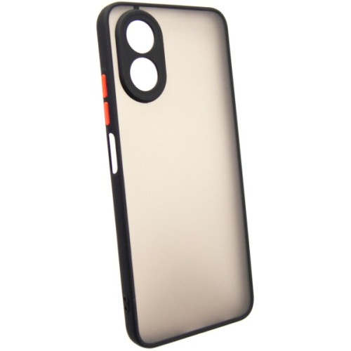 Чохол до мобільного телефона Dengos Matte OPPO A18 (black) (DG-TPU-MATT-135)