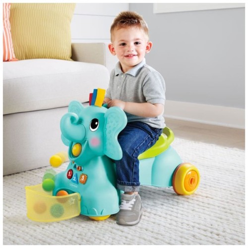 Ігровий розвиваючий центр Infantino інтерактивний 3 в 1 Мій слоник (217023I)