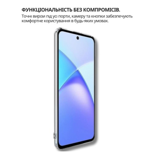 Чохол до мобільного телефона BeCover Silicone Infinix Smart 10 (X6725) Transparent (714665)
