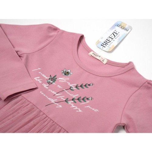 Плаття дитяче Breeze з фатиновою спідницею (21145-134G-lilac)