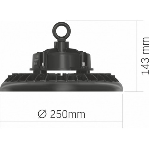 Світильник Videx 100W 5000K 18000Lm (VL-HB01-1005B)