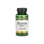 Вітамін Nature's Bounty Біотин швидкого вивільнення, 10000 мкг, Biotin, 120 гелевих (NRT-51697)