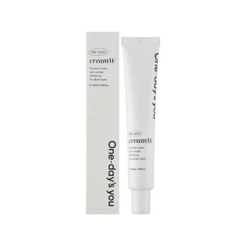 Крем для обличчя One-Days You Me Nyeo Cream W Освітлювальний 50 мл (8809452672832)