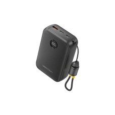 Батарея універсальна Vention 20000mAh 22,5W Fast Charging, with built-in USB-C cable, Black (FKBB0-C)