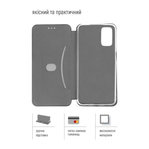 Чохол до мобільного телефона ColorWay Simple Book Samsung Galaxy A07 black (CW-CSBSGA075-BK)