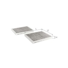 Фільтр салону ALPHA FILTER AF5095a-2