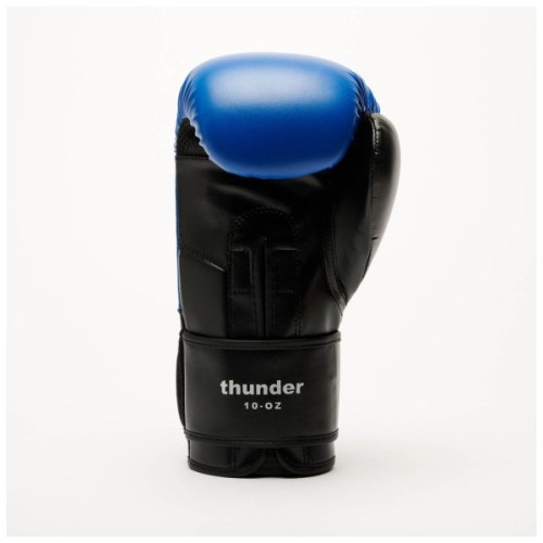 Боксерські рукавички Leone GN383 Thunder Blue 8 унцій (GN383_Blue_8oz)