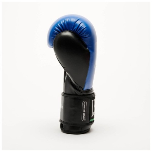Боксерські рукавички Leone GN383 Thunder Blue 8 унцій (GN383_Blue_8oz)