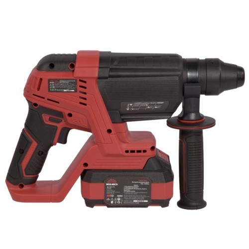 Перфоратор Vitals Master, ARa 1826c BL Kit, 18V, 4Ah, 2.6J, 0-3000уд/хв, 0-950об/хв, IP21, ЗП, кейс (243624)