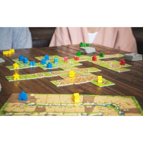 Настільна гра Feelindigo Каркассон 3.0 Річка та Абат (Carcassonne 3.0, Українською) (FI22045)