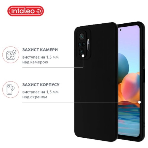 Чохол до мобільного телефона Intaleo SoftShell Xiaomi Redmi 10 Black (1283126534171)