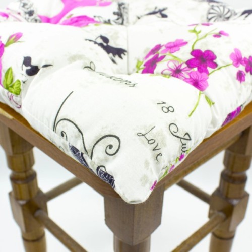 Подушка на стілець MirSon Бязь Принт 17-0188 Grettir 50х50 см (2200006276579)