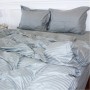 Постільна білизна MirSon SatinStripe 30-0010LightGray 175х210 Двоспальний (2200005251133)