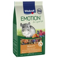 Корм для гризунів Vitakraft Emotion Beauty Selection для шиншил для шкіри та шерсті 600 г (4008239337580)