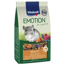 Корм для гризунів Vitakraft Emotion Beauty Selection для шиншил для шкіри та шерсті 600 г (4008239337580)