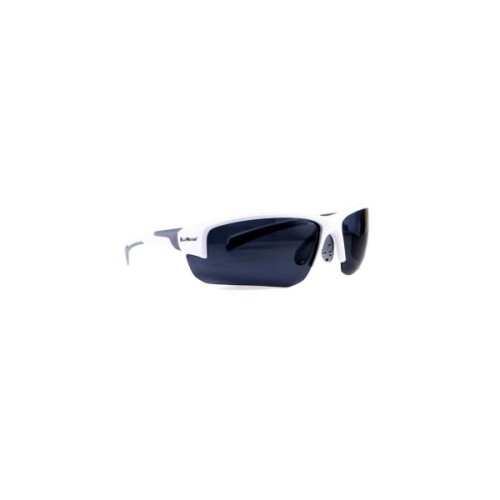 Сонцезахисні окуляри BluWater Samson-3 White Polarized Сірі в білій оправі (BW-SAM3W-GR2)