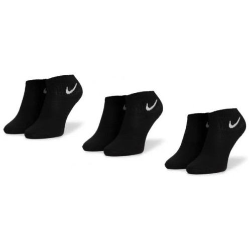 Шкарпетки Nike U NK EVERYDAY LTWT ANKLE 3PR SX7677-010 34-38 3 пари Чорні (888407237423)
