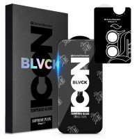 Скло захисне Armorstandart Supreme Plus Black Icon Apple iPhone 17 (ARM87860)