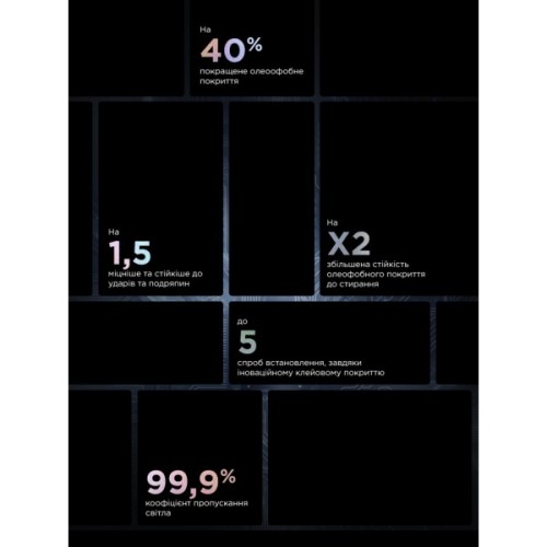 Скло захисне Armorstandart Supreme Plus Black Icon Apple iPhone 17 (ARM87860)