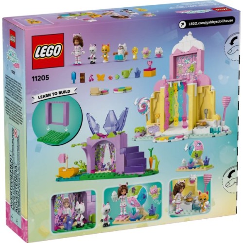 Конструктор LEGO Gabby's Dollhouse Гора солодощів і сад Кітті (11205)